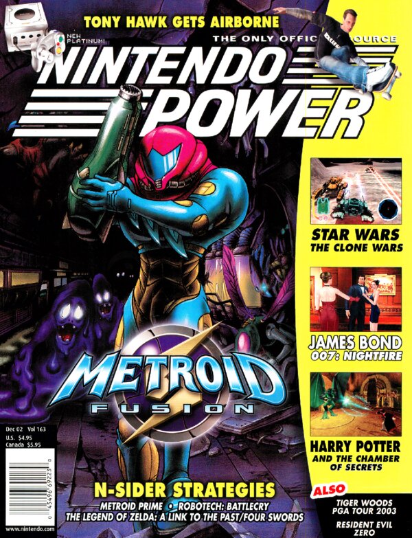 Nintendo Power Issue 163 (December 2002) cover